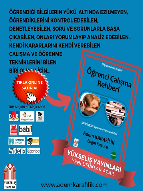 Öğrenci Çalışma Rehberi Kitabı