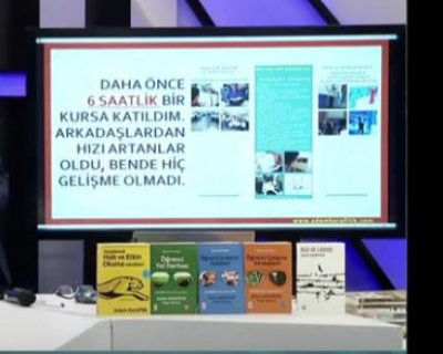 Daha Önce Hızlı Okuma Kursu Aldım Gelişme Olmadı